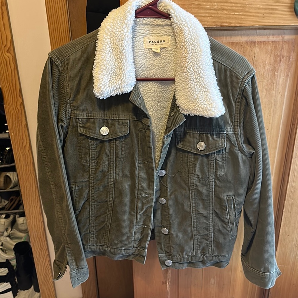 Green jacket